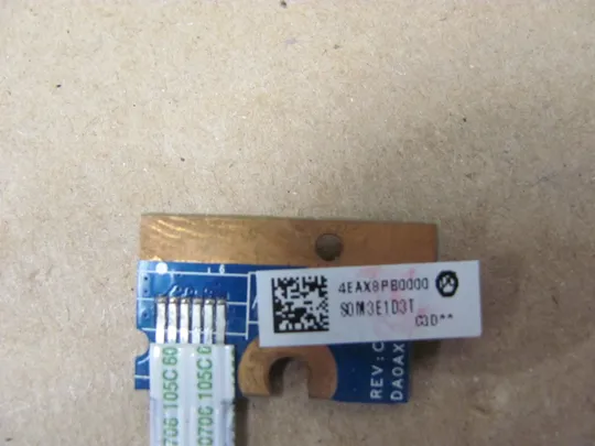 654-10 плата кнопки вкл 3EAX8PB0000 для HP G72 G72-130EG G72-120EG, G72-150EF оригінал Де купити