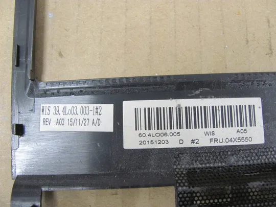 710-2  Кришка панель палмрест 04X5550 60.4LO05.005 для Lenovo ThinkPad T540P W540 W541  оригінал Інтернет-аукціон