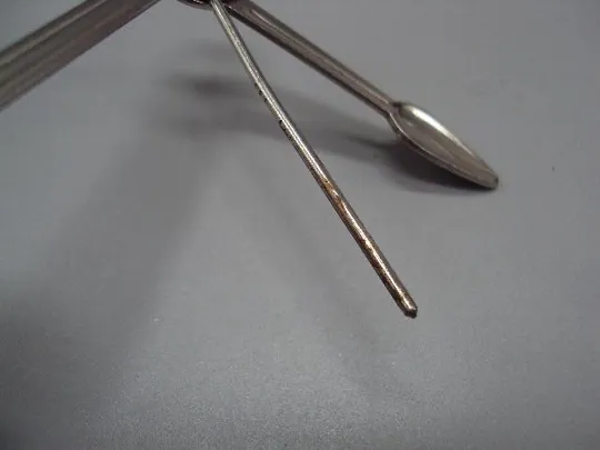 Инструмент тройник лопатка, ложка и палочка для утрамбочки табака в трубке Чехословакия №13528 Інтернет-аукціон