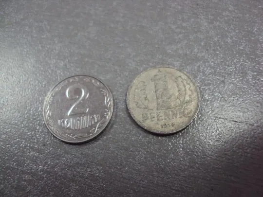 монета германия 1 пфенниг 1978 №9113 Ціна