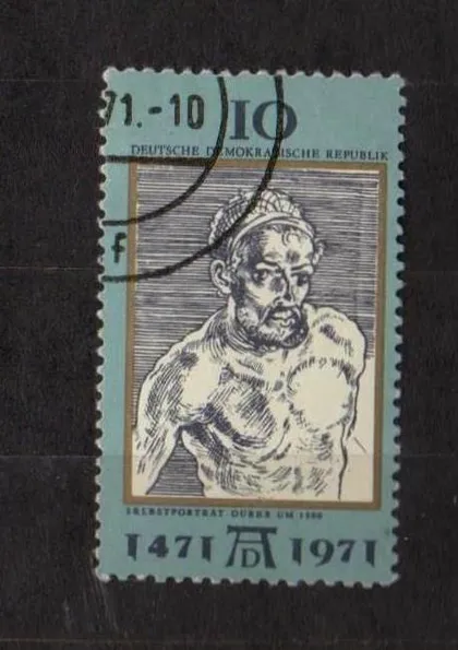 фото, ЖИВОПИСЬ - ИСКУССТВО = 1971 г. = ГДР - ГЕРМАНИЯ = гаш. =
