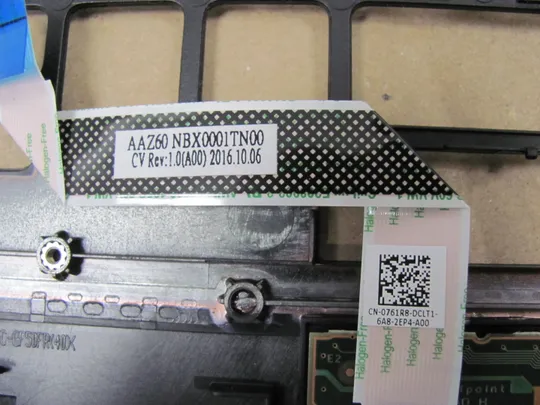 592-4  Кришка панель палмрест тачпад 0XFY7W для Dell Latitude E7470  оригінал Торговий майданчик