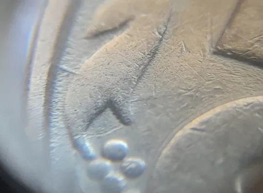 (5999) 25 копійок 1992 2ААм розколи від канту через вінок між 8 та 1 гронами на реверсі (25 копеек 1992 2ААм перепутка брак) Інтернет-аукціон