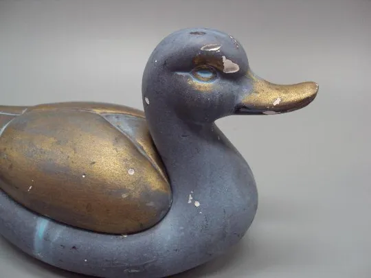 Шкатулка керамика утка уточка высота 10,5 см, длина 19 см №13133 Де купити