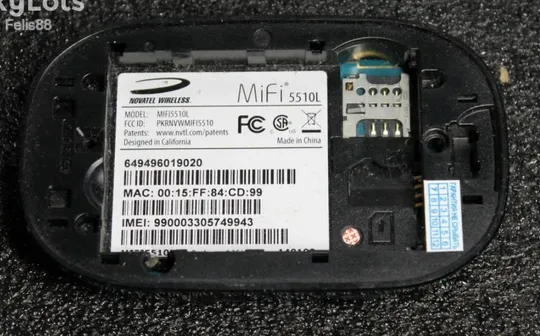 Купити Мобильный 3G 4G LTE WiFi роутер Novatel MiFi 5510L - sn 3305749943 включається,треба батарейку