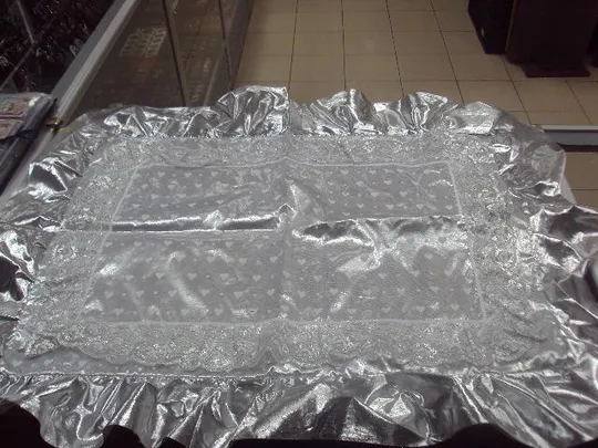 наволочка на свадебную подушку 70х50 №7008 Ціна