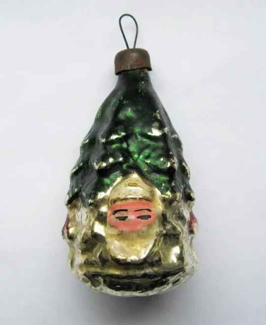 ДІД МОРОЗ під ЯЛИНКОЮ = ЯЛИНКОВА ІГРАШКА = період СРСР Ціна