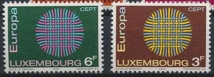 фото, Люксембург Европа СЕПТ 1970