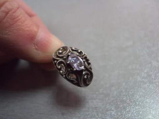 Серьга кульчик серебро вес 2,46 г №11114 Ціна