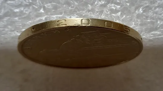 (5093) 1 гривня 2005 1БА3, нечаста (1 гривна 2005 1БА3) З аукціону