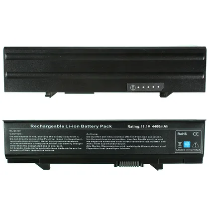фото, Батарея для ноутбука DELL KM742 (Latitude: E5400, E5410, E5500, E5510) 11.1V 4400mAh Black