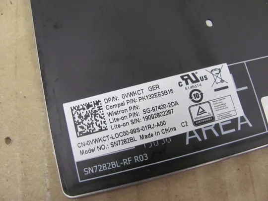 697-33 клавіатура робоча з підсвіткою 0VWKCT PK132EE3B16 з кріпленням для DELL Latitude 7400 E7400 3400 5400 5401 оригінал Де купити