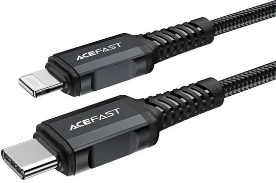 Купити Дата кабель Acefast MFI C4-01 USB-C to Lightning aluminum alloy (1.8m)