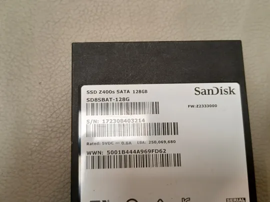 Купити 0559 SSD диск SANDISK 128GB 2.5&quot; SATA НІМЕЧЧИНА