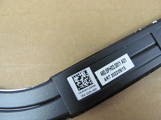 755-16 термотрубка охолодження  0F5R17 460.0PH03.0011  для  Dell Latitude 5530 E5530 5531 Precision 3560 3561 оригінал Продаж