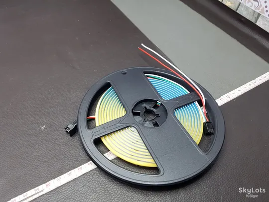 керована Світлодіодна стрічка LED Strip BTF-24V-576L-W 24V 3m. Ціна