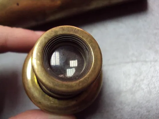 Подзорная труба Нивелир-теодолит G.Gerlach 1890-1895 гг длина 41 см, диаметр 4,2 см (№1275) Характеристики