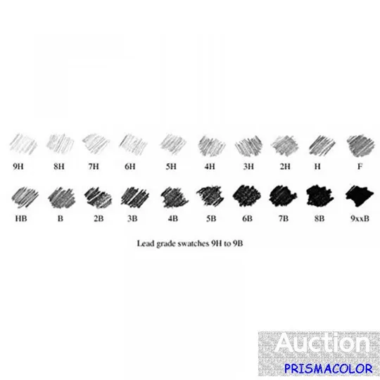 PRISMACOLOR Набор 12 простых карандашей ART SET от 9B до H Інтернет-аукціон