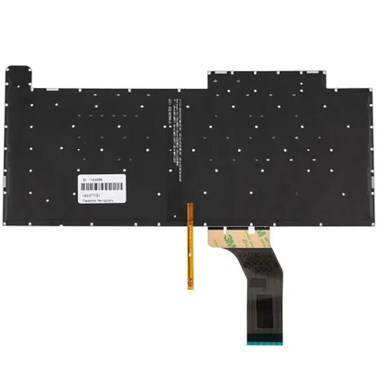 фото, Клавіатура для ноутбука ASUS (G531 series) ukr, black, без фрейму, підсвічування клавіш (RGB 8 pin)