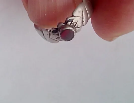 Настоящее средневековое серебряное кольцо, требуется небольшой ремонт, 17 века.rt542 З аукціону