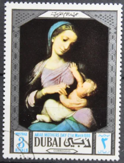 фото, Дубай Живопись Корреджо 1969