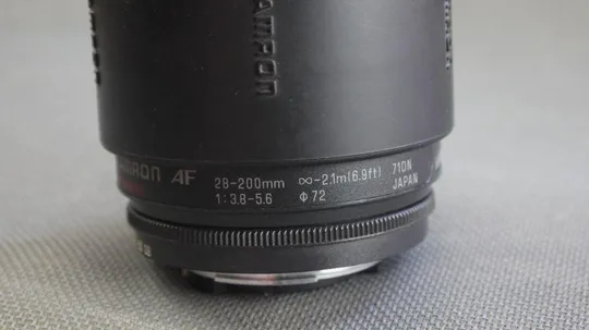 Nikon AF зум объектив Tamron 28-200mm/3.8-5.6 Macro LD Ф72мм З аукціону
