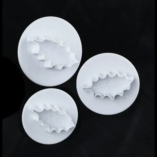 Плунжер для мастики Empire Листья дуба EM-8613 3 предмета Ціна