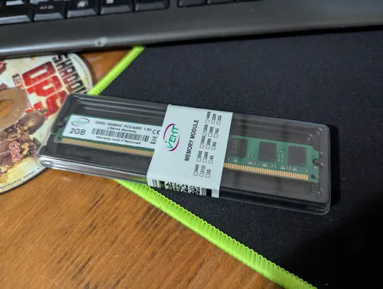 Vent DDR2 2GB 800MHz PC2-6400 DDR2 DDRII ДДР2 ОЗУ RAM 2ГБ Ціна