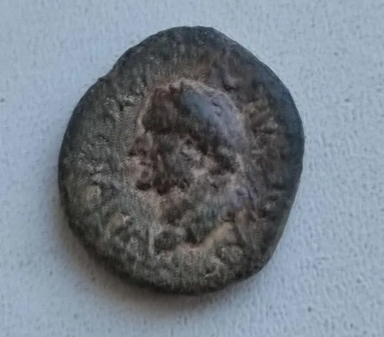 Монета древняя имп.Веспасиан храм г.Перге 1 век н.э.  vn527 Ціна