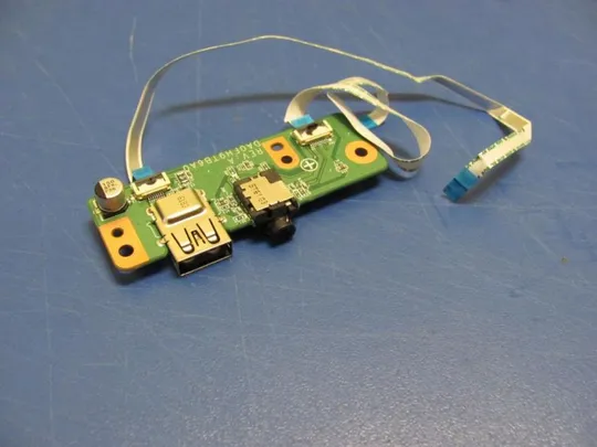 №18-11 плата AUDIO USB DA0FH9TB6A0 3LFH9PB0000 для FUJITSU LIFEBOOK A555 A557 оригінал З аукціону