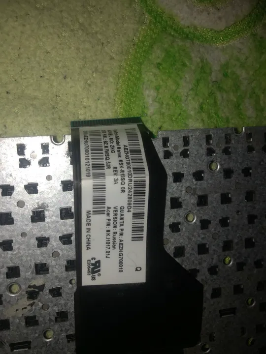 Клавіатура для ноутбука Acer Aspire S3 S3-391 S3-951 S5-391 б/у оригінал З аукціону