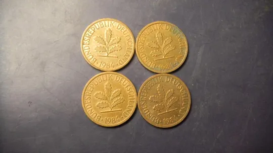 Купити 1 пфеніг 1984 ФРН (всі монетні двори)