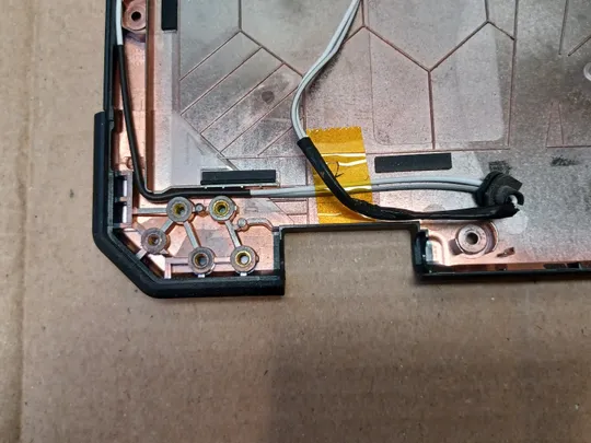 номер1064-44 кришка матриці 13NJ-2DA0E01 071CJ1 для DELL LATITUDE 14 5420 5424 RUGGED Кришка дисплея Тильна кришка Корпус матриці Верхня кришка matrix cover Top Case LCD Cover Rear Lid Back Cover Housing Cabinet оригінал З аукціону