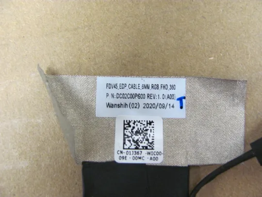 754-61 шлейф FDX40 DB-2664P 01J367 DC02C00PG00 для  DELL Latitude 7410 2-in-1 оригінал Торговий майданчик