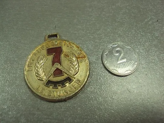 знак медаль гдр medaille fur ausgezeichnete leistungen pа выcокую производительность подвес №5361 Ціна