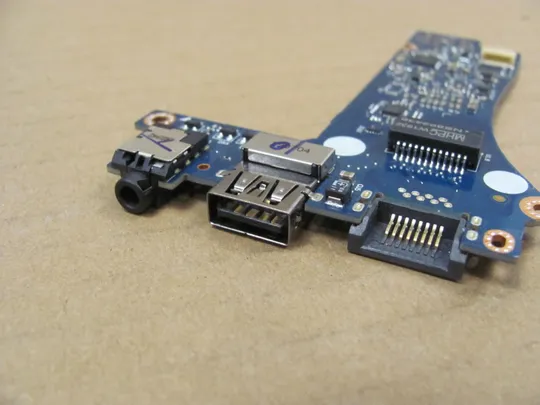 номер0777-45 плата USB LAN AUDIO EDQ51 LS-H354P для Dell Alienware M15 R2  оригінал З аукціону