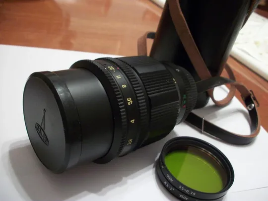 Объектив Таир-11А, M-42, Футляр, 3-Три Светофильтра, передняя-задняя крышки. Сохранность-как нового Недорого