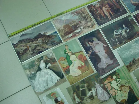 литографии  картины лот 21 шт №8049 Де купити