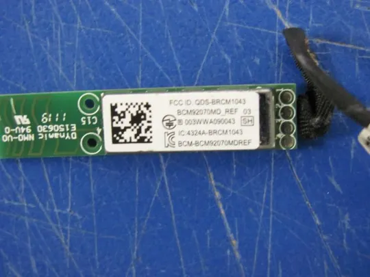 №130-18 Плата Bluetooth BCM92070MD для HP PROBOOK 6360B оригінал З аукціону