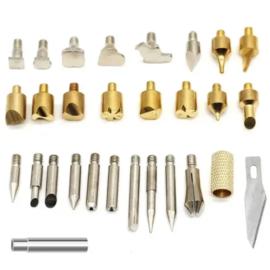 Набір насадок для випалювання по дереву (PW-D28) З аукціону