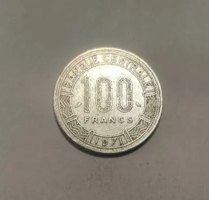 фото, Камерун 100 франков 1971 год