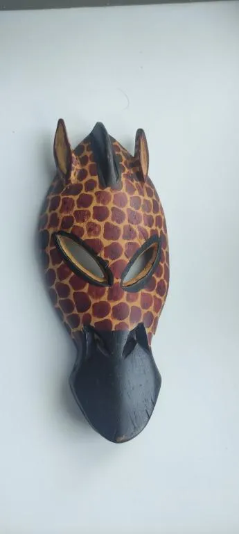 Винтажная маска "Жираф" из восточной Африки, ручная работа, очень интересный предмет bg343 З аукціону
