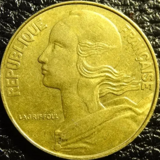 20 сантимів 1984 Франція Ціна