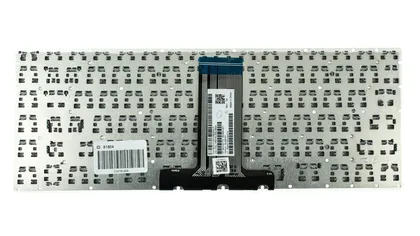 фото, Клавіатура для ноутбука HP (240 G6, 245 G6) rus, silver, без фрейма