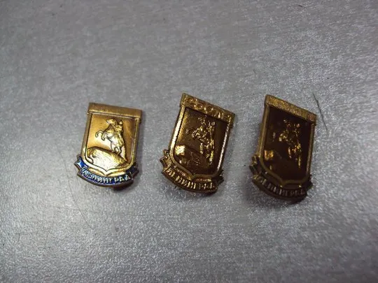 Купити знак ленинград памятник петру медный всадник лмд тяжелый лот 3 шт №1260