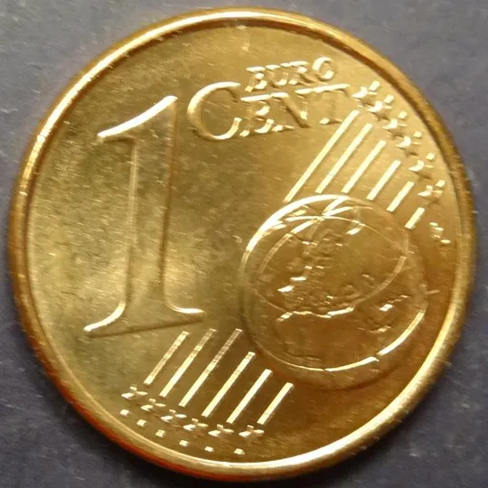 Купити 1 євроцент Греція 2012 UNС