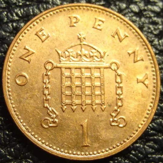 1 пенні 1992 Британія сталь (магнітна) Ціна