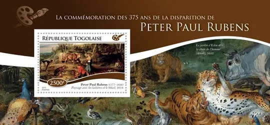 Купити Того- Живопись-Рубенс-2015. Чистый полный красивый комплект. MNH.