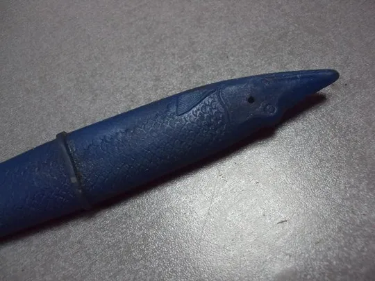 Туристический набор щука нож и вилка рыба щучка г. Киев завод Сокол нержавейка №11029 Інтернет-аукціон