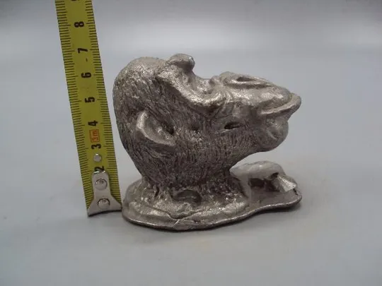 Фигура металл статуэтка обезьяна голова обезьяны литье тяжелая высота 6,3 см №14008 Характеристики